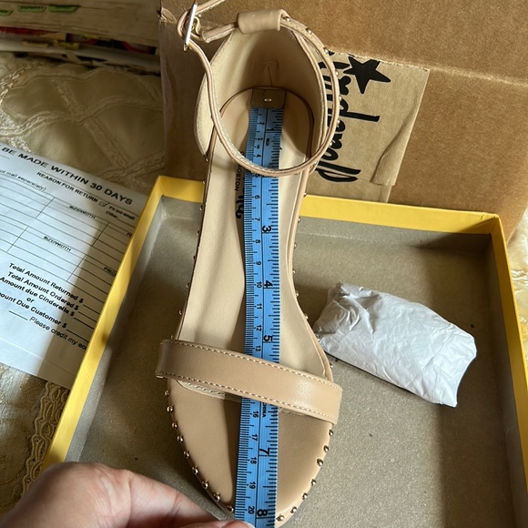 Upton Natural platform heels for petite woman size 2.5 or can fit a girl 1 - Picture 10 of 14